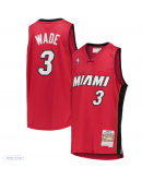 Youth Miami Heat Dwyane Wade Mitchell & Ness Red 2005/06 Hardwood Classics Swingman Jersey