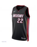 Unisex Miami Heat Jimmy Butler Nike Black Swingman Jersey - Icon Edition