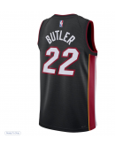 Unisex Miami Heat Jimmy Butler Nike Black Swingman Jersey - Icon Edition