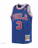 Youth Philadelphia 76ers Allen Iverson Mitchell & Ness Royal 1996/97 Hardwood Classics Swingman Throwback Jersey