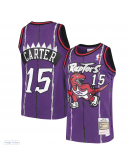 Youth Toronto Raptors Vince Carter Mitchell & Ness Purple 1998/99 Hardwood Classics Swingman Throwback Jersey