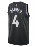 Unisex Toronto Raptors Scottie Barnes Nike Black 2024/25 Swingman Player Jersey - City Edition