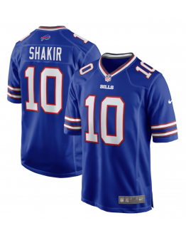 Men's Buffalo Bills Khalil Shakir Nike Royal Game Jersey