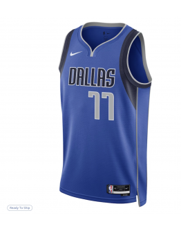 Unisex Dallas Mavericks Luka Dončić Nike Blue Swingman Jersey - Icon Edition