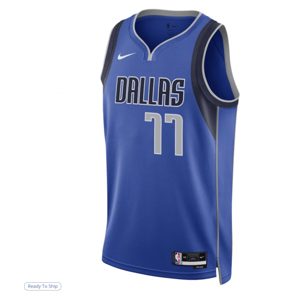 Unisex Dallas Mavericks Luka Dončić Nike Blue Swingman Jersey - Icon Edition