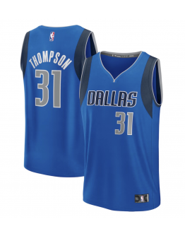 Youth Dallas Mavericks Klay Thompson Fanatics Blue Fast Break Replica Player Jersey - Icon Edition