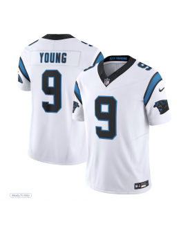 Men's Carolina Panthers Bryce Young Nike White Vapor F.U.S.E. Limited Jersey