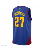 Unisex Denver Nuggets Jamal Murray Jordan Brand Blue Swingman Jersey - Statement Edition