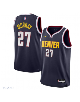 Youth Denver Nuggets Jamal Murray Nike Navy Swingman Jersey - Icon Edition