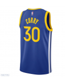 Unisex Golden State Warriors Stephen Curry Nike Royal Swingman Jersey - Icon Edition