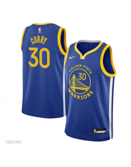 Youth Golden State Warriors Stephen Curry Nike Royal Swingman Jersey - Icon Edition