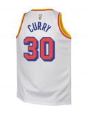 Youth Golden State Warriors Stephen Curry Nike White 2024/25 Swingman Jersey - Classic Edition