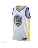 Unisex Golden State Warriors Stephen Curry Nike White Swingman Jersey - Association Edition