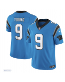 Men's Carolina Panthers Bryce Young Nike Blue Vapor F.U.S.E. Limited Jersey