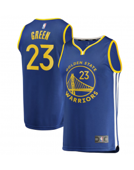 Men's Golden State Warriors Draymond Green Fanatics Royal Fast Break Replica Player Team Jersey - Icon Edition