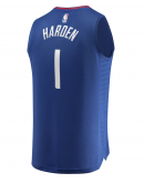 Youth LA Clippers James Harden Fanatics Royal Fast Break Player Jersey - Icon Edition