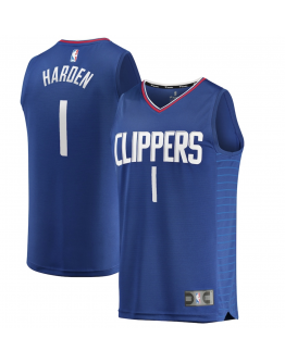 Men's LA Clippers James Harden Fanatics Royal Fast Break Player Jersey - Icon Edition