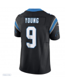 Men's Carolina Panthers Bryce Young Nike Black Vapor F.U.S.E. Limited Jersey