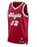 Unisex Memphis Grizzlies Ja Morant Nike Red 2024/25 Swingman Player Jersey - City Edition