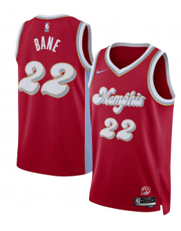 Unisex Memphis Grizzlies Desmond Bane Nike Red 2024/25 Swingman Player Jersey - City Edition