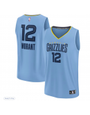 Youth Memphis Grizzlies Ja Morant Fanatics Light Blue Fast Break Player Jersey - Statement Edition