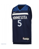 Youth Minnesota Timberwolves Anthony Edwards Nike Navy Swingman Jersey - Icon Edition