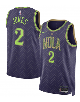 Unisex New Orleans Pelicans Herbert Jones Nike Purple 2024/25 Swingman Player Jersey - City Edition