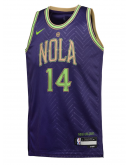 Youth New Orleans Pelicans Brandon Ingram Nike Purple 2024/25 Swingman Player Jersey - City Edition