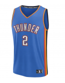 Youth Oklahoma City Thunder Shai Gilgeous-Alexander Fanatics Blue Fast Break Replica Player Jersey - Icon Edition