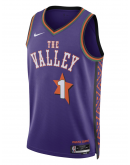 Unisex Phoenix Suns Devin Booker Nike Purple 2024/25 Swingman Player Jersey - City Edition