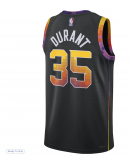 Unisex Phoenix Suns Kevin Durant Jordan Brand Black Swingman Player Jersey - Statement Edition