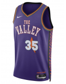 Unisex Phoenix Suns Kevin Durant Nike Purple 2024/25 Swingman Player Jersey - City Edition