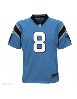 Youth Carolina Panthers Jaycee Horn Nike Blue Game Jersey