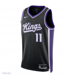 Unisex Sacramento Kings Domantas Sabonis Nike Black Swingman Player Jersey - Icon Edition