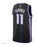 Unisex Sacramento Kings Domantas Sabonis Nike Black Swingman Player Jersey - Icon Edition