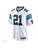 Men's Carolina Panthers Jeremy Chinn Nike White Game Jersey