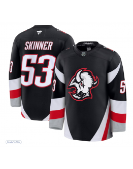 Men's Buffalo Sabres Jeff Skinner Fanatics Black Alternate Premium Jersey