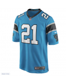 Men's Carolina Panthers Jeremy Chinn Nike Blue Game Jersey