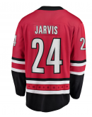 Men's Carolina Hurricanes Seth Jarvis Fanatics Red Alternate Breakaway Player Jersey