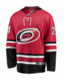 Men's Carolina Hurricanes Seth Jarvis Fanatics Red Alternate Breakaway Player Jersey