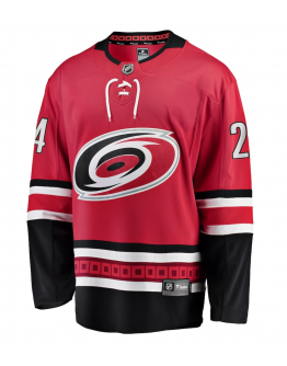 Men's Carolina Hurricanes Seth Jarvis Fanatics Red Alternate Breakaway Player Jersey