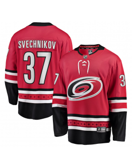 Men's Carolina Hurricanes Andrei Svechnikov Fanatics Red Alternate Breakaway Player Jersey