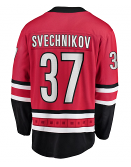 Men's Carolina Hurricanes Andrei Svechnikov Fanatics Red Alternate Breakaway Player Jersey