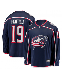 Men's Columbus Blue Jackets Adam Fantilli Fanatics Navy Home Premier Breakaway Player Jersey