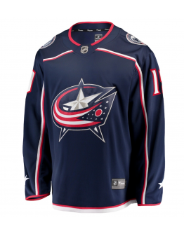 Men's Columbus Blue Jackets Adam Fantilli Fanatics Navy Home Premier Breakaway Player Jersey