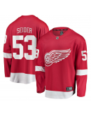 Men's Detroit Red Wings Moritz Seider Fanatics Red Home Breakaway Player Jersey