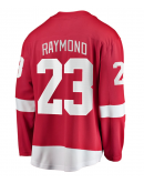 Men's Detroit Red Wings Lucas Raymond Fanatics Red Home Breakaway Player Jersey