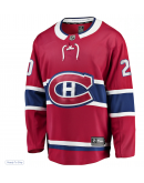 Men's Montreal Canadiens Juraj Slafkovsky Fanatics Red Home Premier Breakaway Player Jersey