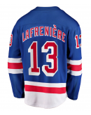 Men's New York Rangers Alexis Lafreniere Fanatics Blue Home Breakaway Jersey