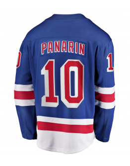 Men's New York Rangers Artemi Panarin Fanatics Blue Home Breakaway Player Jersey